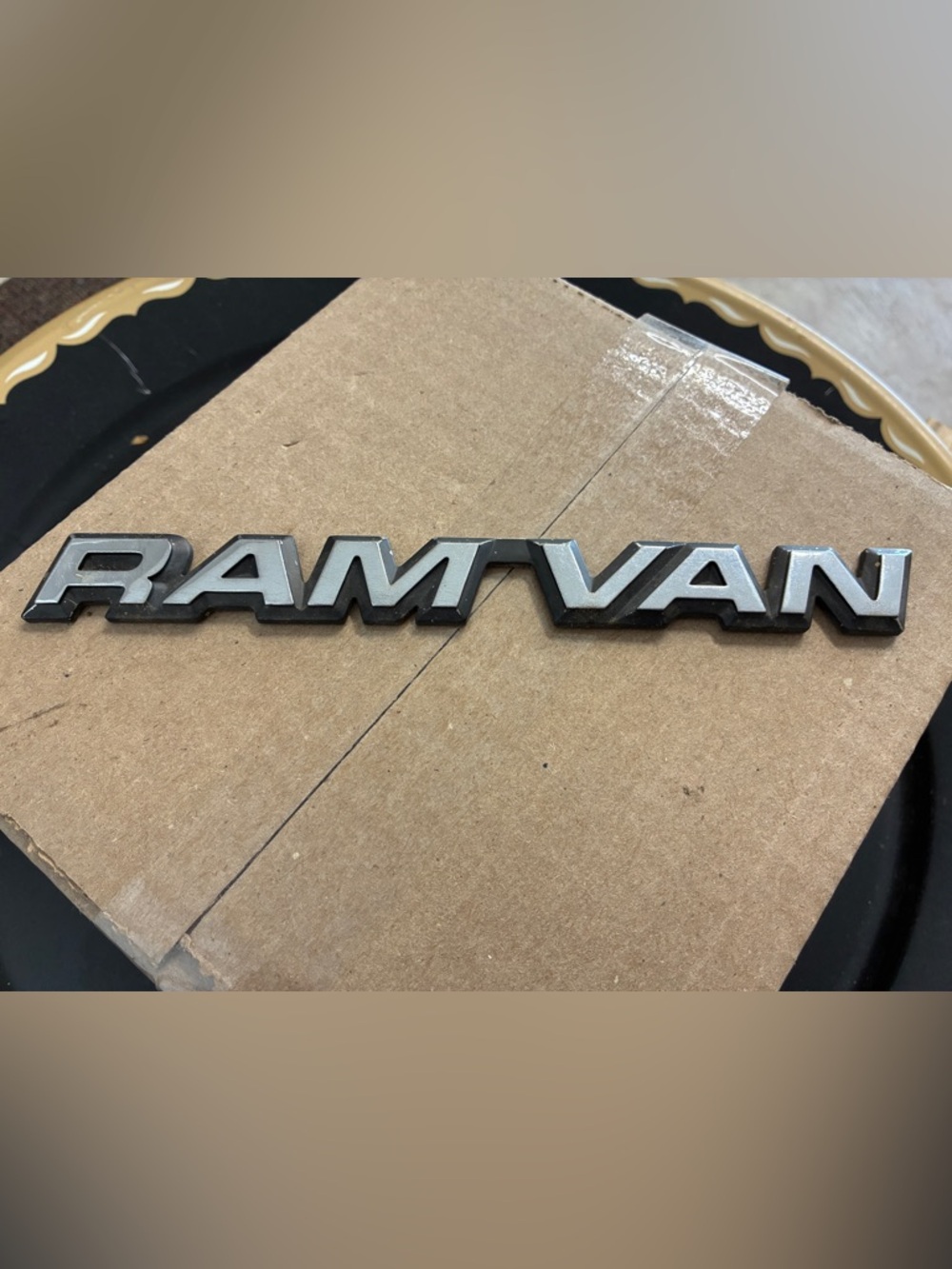 RAMVAN  Emblem Badge